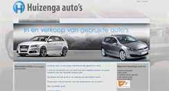 Desktop Screenshot of huizenga-autos.nl