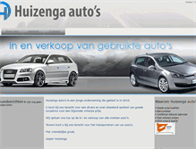 Tablet Screenshot of huizenga-autos.nl